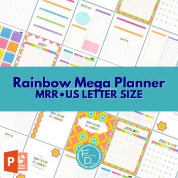 Rainbow Mega Planner MMR