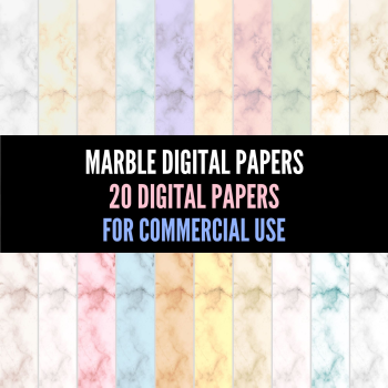 20 Marble Digital Papers