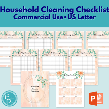 Household Cleaning Checklists