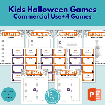 Kids Halloween Games Bundle