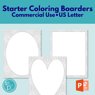 Starter Coloring Backgrounds