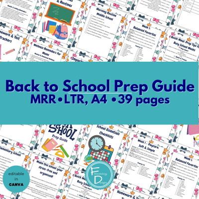 Back to School Prep Guide - MRR