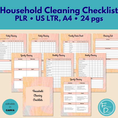 Cleaning Checklists - PLR